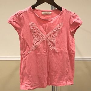 Zara Girls Butterfly Tee